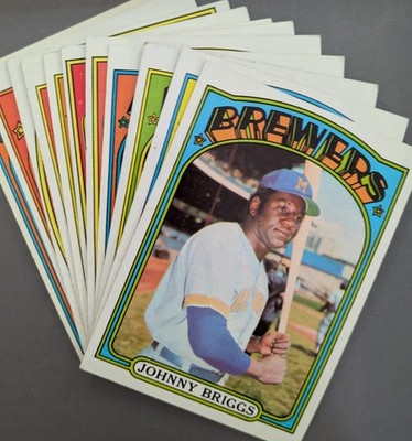 1972 Topps Baseball Cards YOU PICK FROM SCANS VG/EX .10¢ shipping after 1st one!
