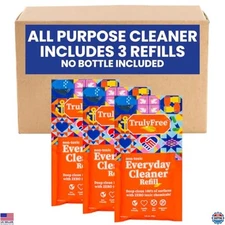 Multipurpose Cleaner Spray - Natural Multi-Surface Household Solution, 3 Pack