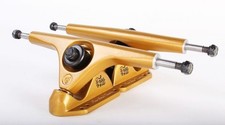 Juego de 2 camiones de skate Free Soul Longboard 180 mm-dorado