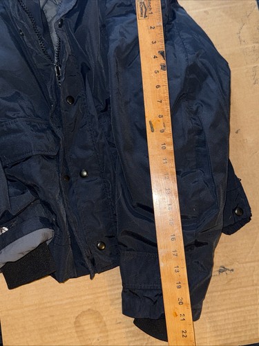 Blauer Police Black Goretex Jacket Men's XL Size - Picture 7 of 9