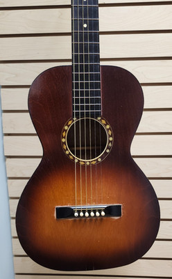 Vintage 1930s Slingerland's MAY-BELL Acoustic Parlor Guitar W