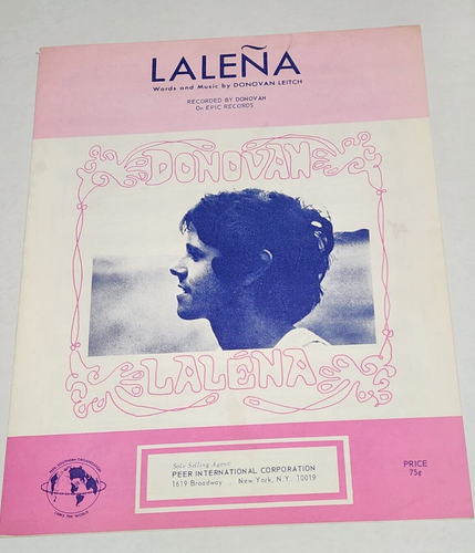 Donovan Song Lalena 1968 Noten von Donovan Leitch - Bild 1 von 11