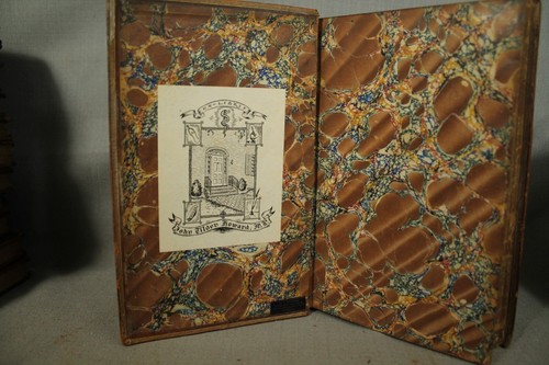 antique old worn leather books 1835 Sir Thomas Browne's Works 4 vol. set - Picture 5 of 15