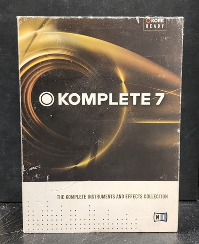 12 DISC Native Instruments Komplete 7 Sound PlugIns & Library ONLY CDS ...