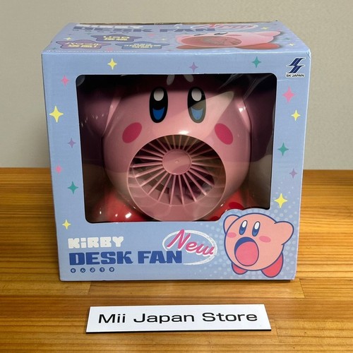 Kirby of the Stars Tabletop Desk Fan USB type 18cm SK Japan New - 第 1/7 張圖片