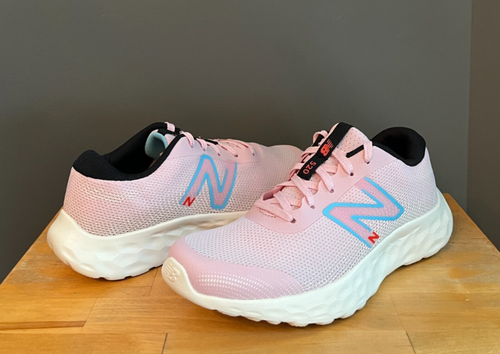 New Balance Kinder Mädchen rosa blau 520v8 Turnschuhe US 4 Jugend neu ohne Karton