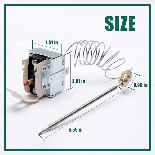 PP10084 High Limit Switch For Pitco Fryers Hi Limit Safety Thermostat 450F 45C+ - Picture 15 of 17