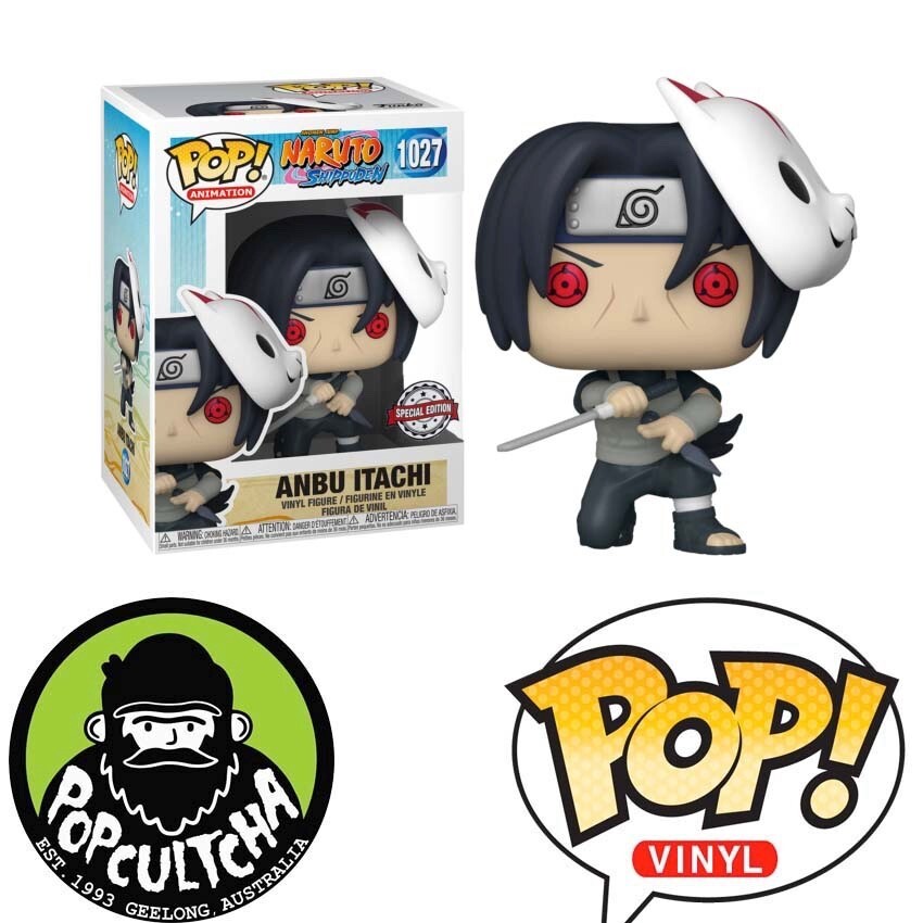 Naruto: Shippuden - Anbu Itachi Pop! Vinyl Figure &Quot;New&Quot;