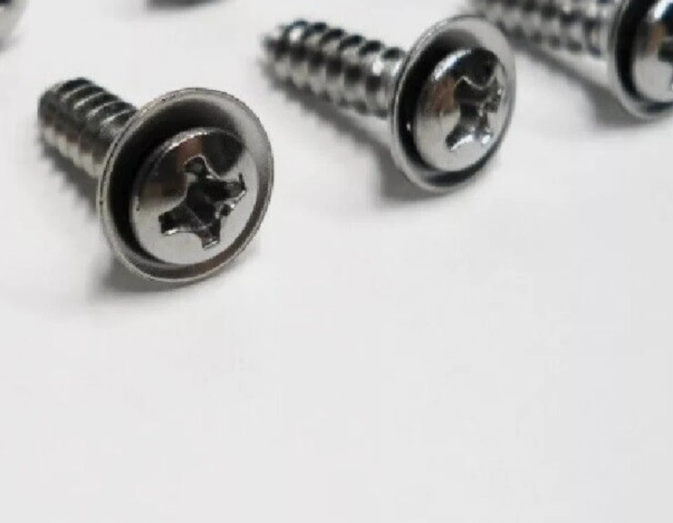 (20 PIEZAS) TORNILLOS INTERIORES NEGROS Y CROMADOS! PARA PACKARD PANTHER PIERCE-ARROW & ETC Foto 3 de 4