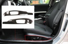 For BMW X1 E84 2010-2015 ABS Carbon Fiber Seat Button Handle Frame Cover Trim