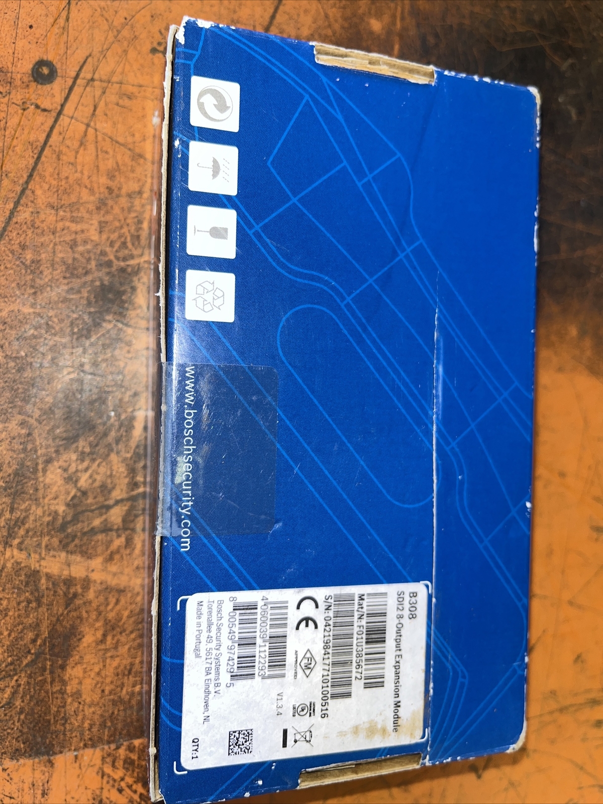 Bosch B308 SDI2 8-Output Expansion Module Fire Alarm Control Panel ...