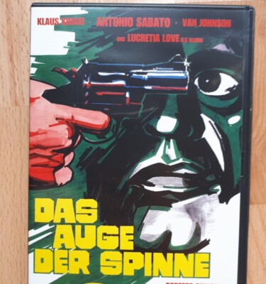 DVD Rarität Toppic Video? : Das Auge der Spinne (Klaus Kinski) Lucretia Love 70s