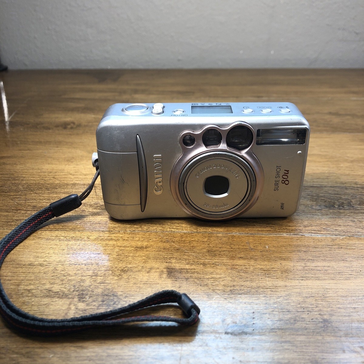 CANON Sure Shot 80u 35mm Film Camera Tested Good Condition