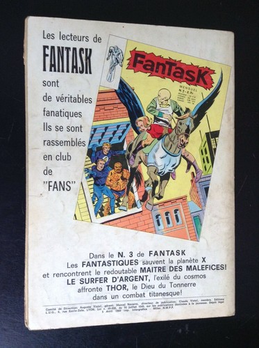 Wampus N° 2 1969 BON ETAT No Strange Marvel - Bild 3 von 3