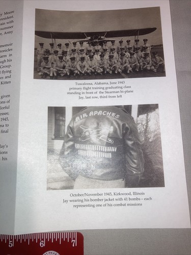 SIGNED - A TRUE FLYER: MEMORIES OF A WORLD WAR II AIR APACHE By Senath Rankin - Picture 7 of 7