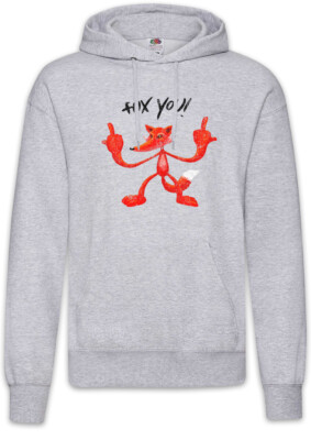 Fox You Hoodie Kapuzenpullover Geek Nerd Games Games Gaming Computer Scientist