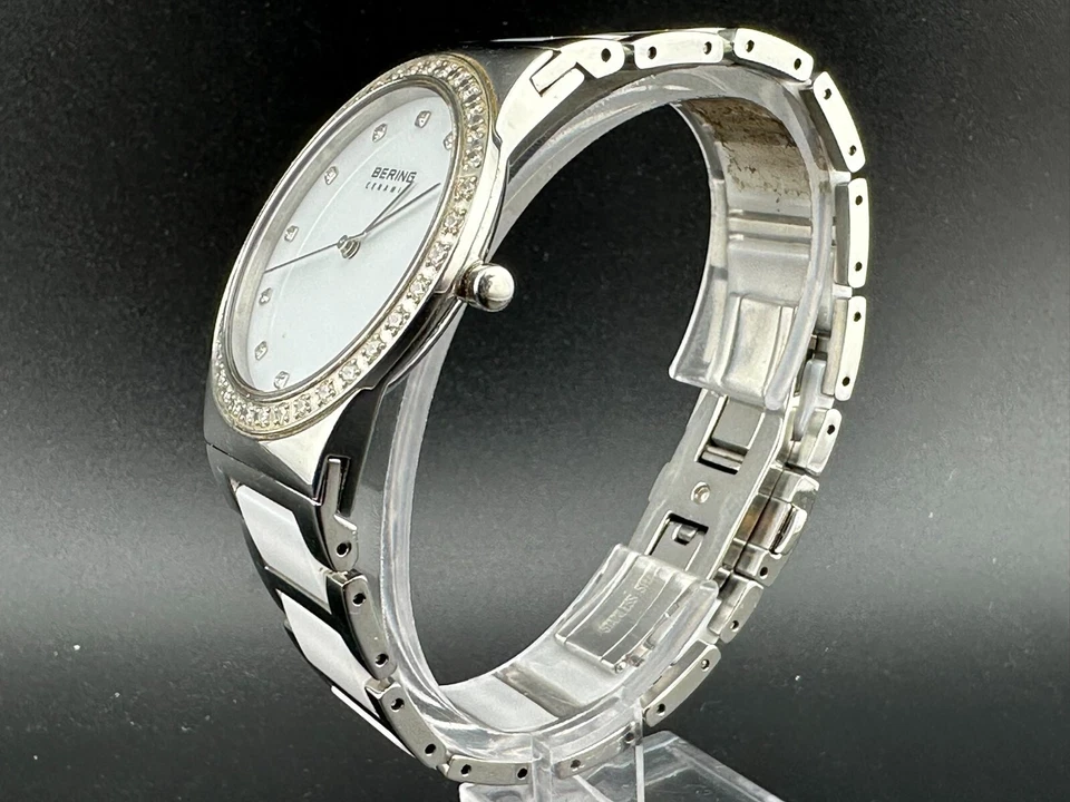 BERING Ceramic White Dial Lady's Watch 35mm 32430-754 Stainless Steel Bracelet - Image 2 of 4