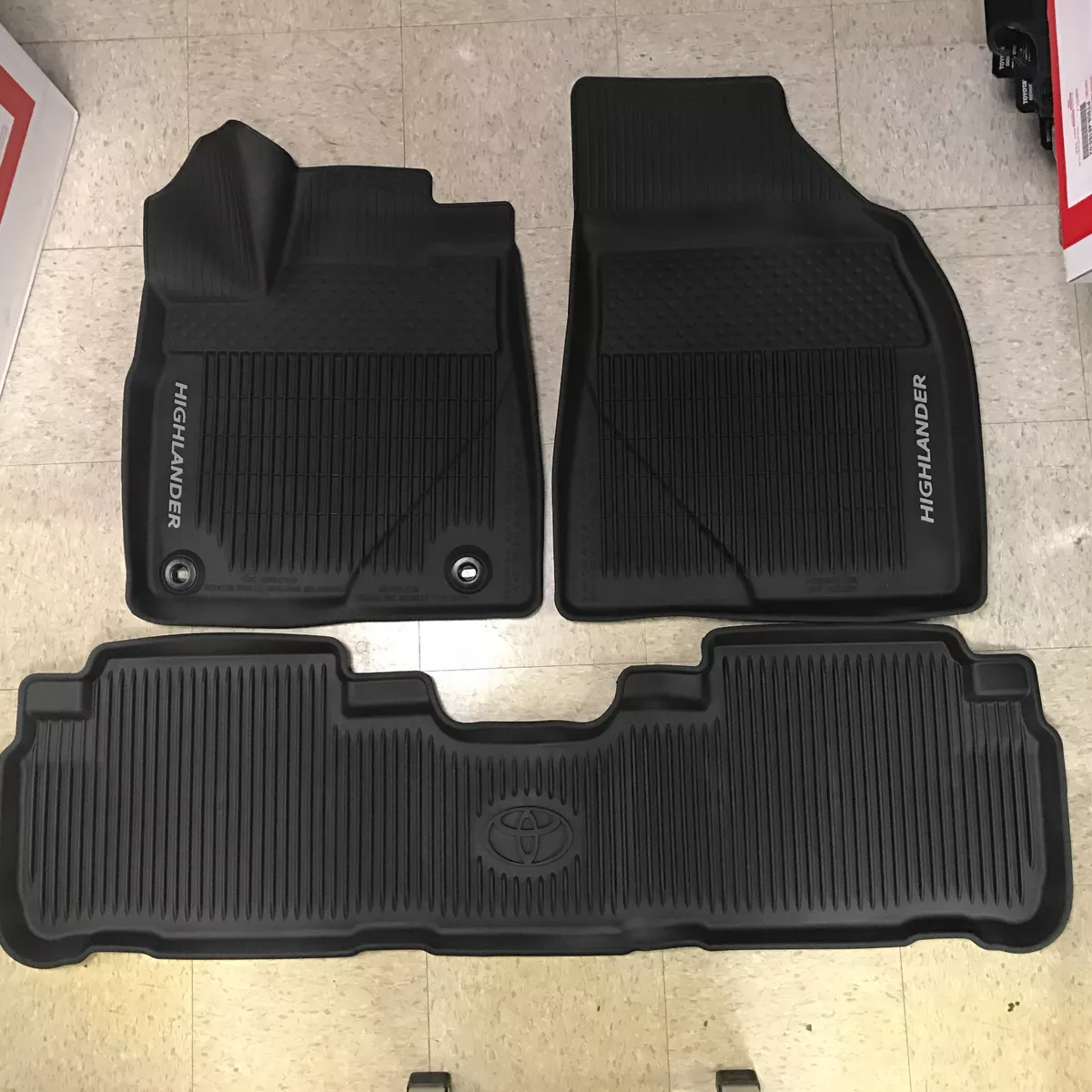 2015 toyota highlander floor mats outlet