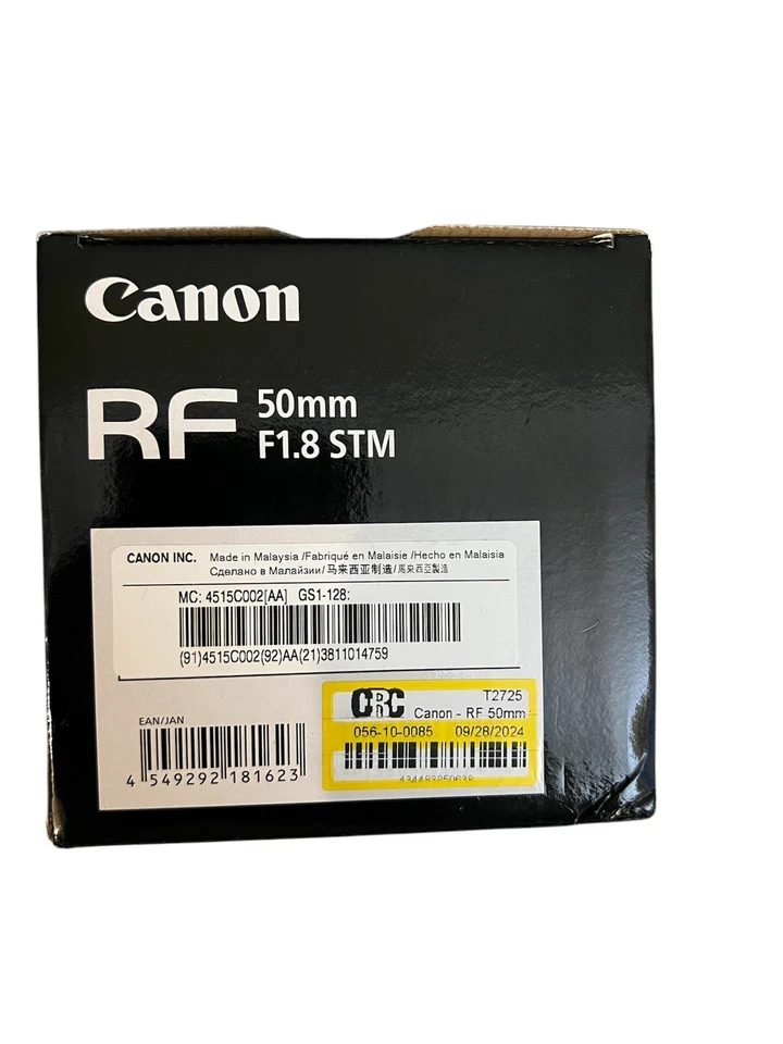 Canon RF 50 mm f/1,8 STM - Lente para cámara sin espejo Foto 3 de 3