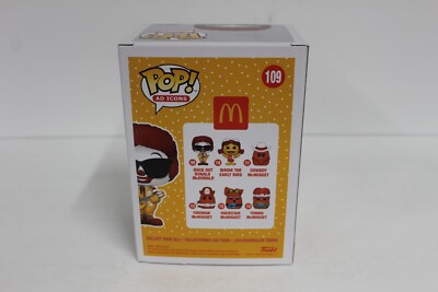 Funko Pop! Ad Icons Rock Out Ronald McDonald #109 Vinyl Figure NIB