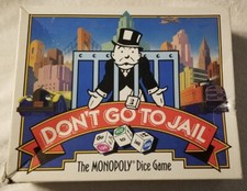 Don't Go To Jail The Monopoly Dice Game 1991 COMPLETE Read Desc. 