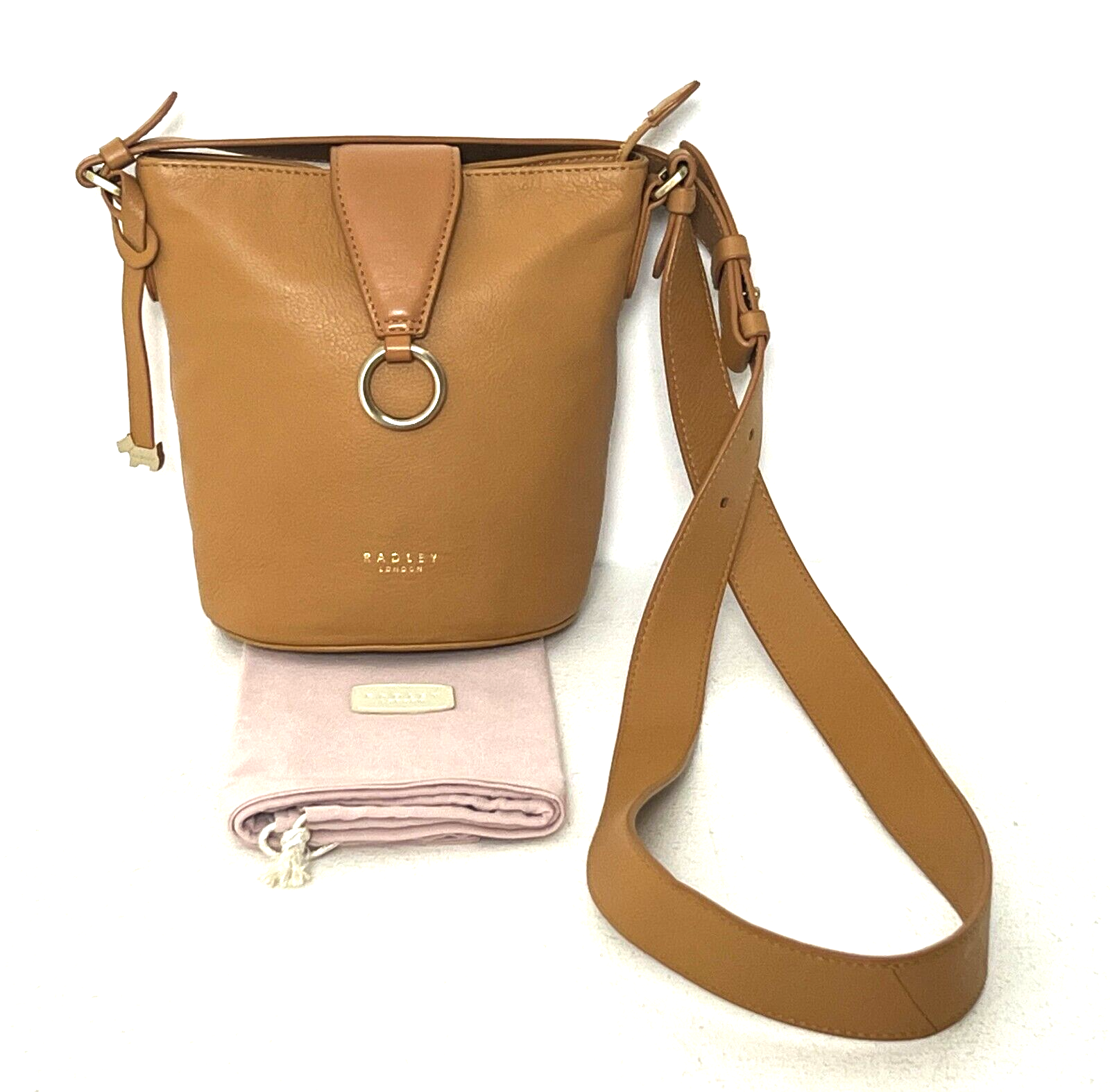 Radley Chester Road Small Cross Body Bag Light Tan Leather New RRP 159