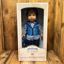 POTTERY BARN KIDS GÖTZ SUTTON BACK TO SCHOOL 18" BOY DOLL SPECIAL EDITION