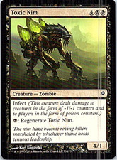Toxic Nim Magic The Gathering New Phyrexia Light Play