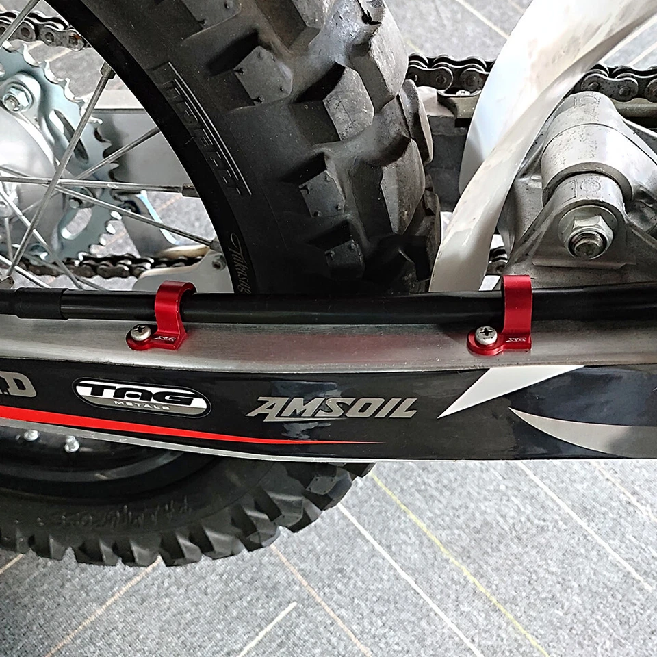 CNC Rear Brake Hose Guide Clamp For HONDA XR 250L/R XR400R XR600R XR650R XR650L - Изображение 3 из 4