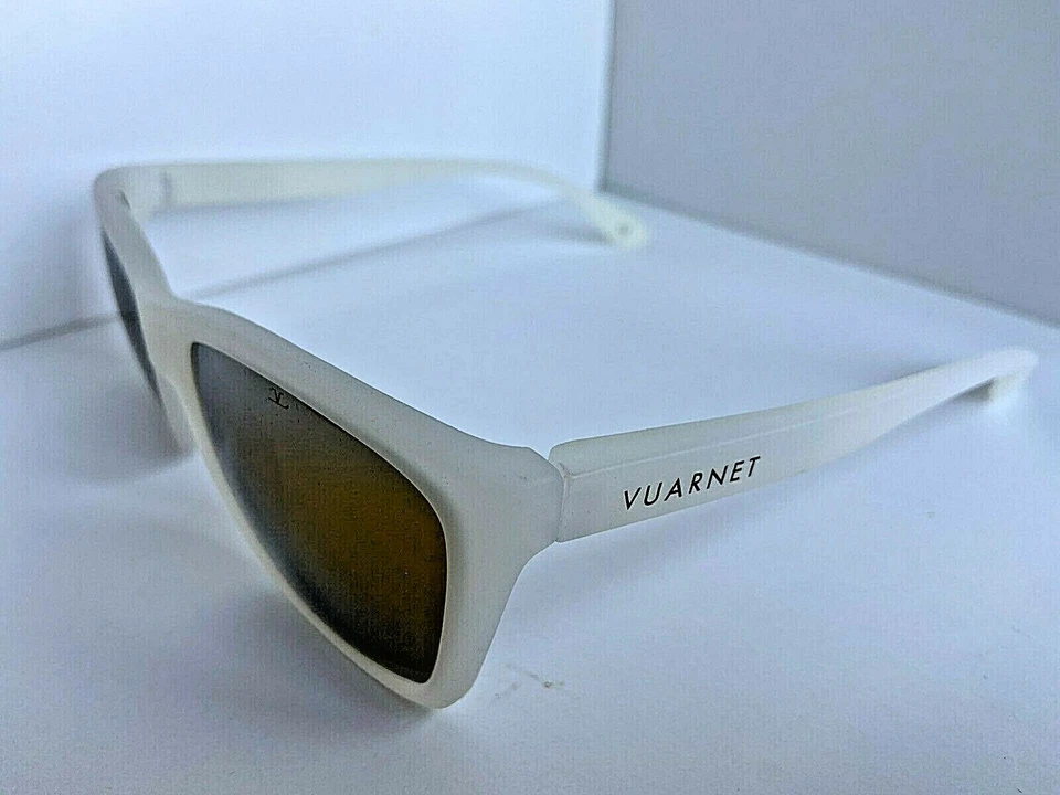 New VUARNET VL 1078 0009 Matte White 52mm CX4400 Men's Sunglasses France - Image 4 of 4
