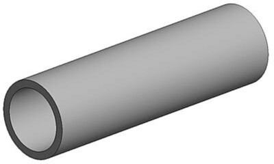 Evergreen Rohr, 9,5 x 350 mm (2) - 232