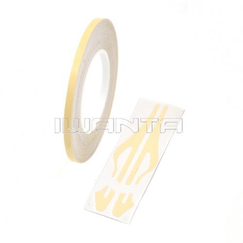 1/8" 3mm Beige & Purple Pinstriping Pin Stripe DIY Line Vinyl Tape Decal Sticker - Picture 2 of 10
