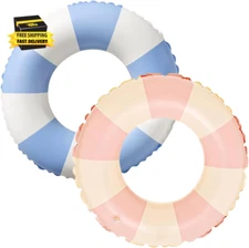 Children Swimming Ring, Inflatable Pool Floats Swim Tube Raft Toy with Fruits Me