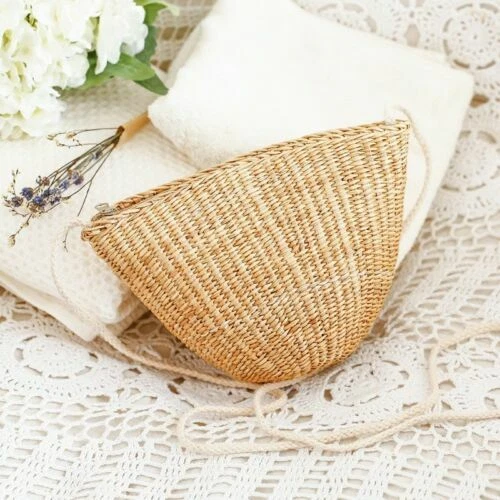 Clutch Bags & for Small Straw Exterior Women