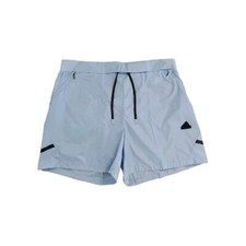 adidas Men's Bottoms Athletic MultiSport Back Elastic Waist Blue Dawn Shorts 2XL