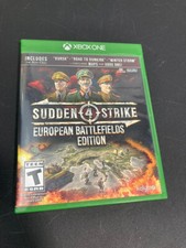 Sudden Strike 4 European Battlefields Edition Xbox One 2017 CIB Manual Included