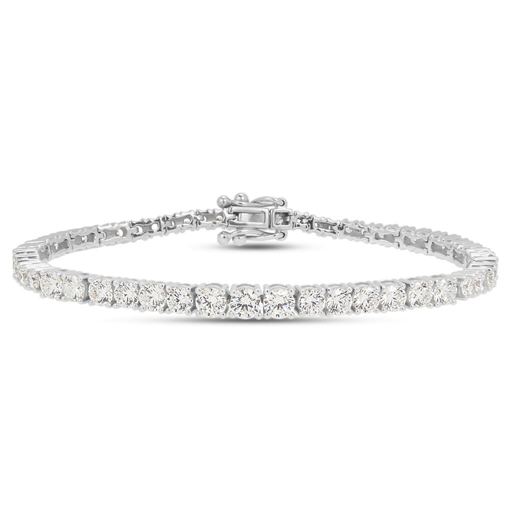 STROILI Womens Bracelet 1685259 Silver 925% Tennis 18cm