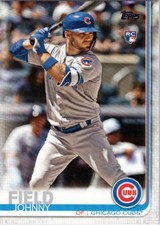 2019 Topps #606 Johnny Field RC Chicago Cubs
