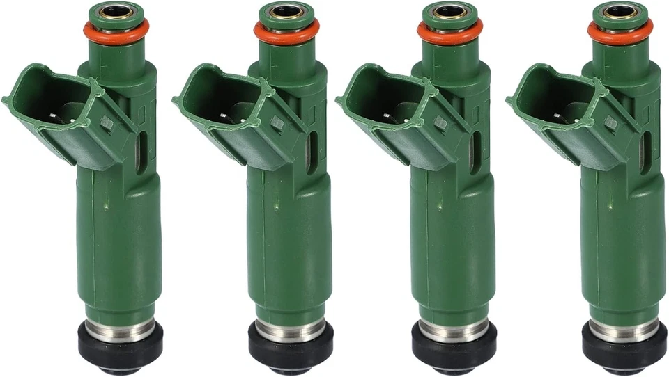4x Inyectores de combustible Denso 2003 2004 2005 2006 Toyota Matrix 1,8 L L4 #23250-0D040 Foto 2 de 4