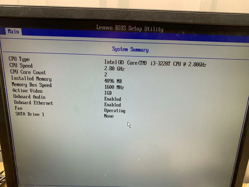 Lenovo ThinkCentre M92 i3-3220T 2.80GHz 16GB RAM 256GB SSD (OFFERS WELCOME) - Image 4 of 4