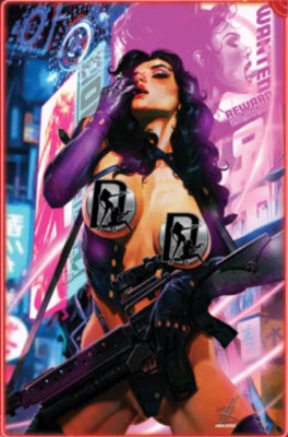 Double Impact #1 Arman Akopian Kickstarter Variant Cover (F) Black Ops
