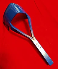 3" English Point Strap and Belt End Punch.  [Made in USA]