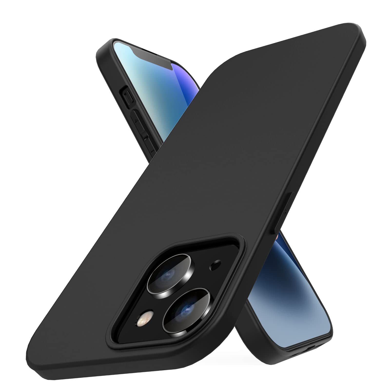 for iphone14 case matte for iphone 14 black case iphone14 case black matte  974