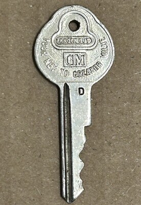 Vintage GM RP Rochester Products 4R67 knock out Your Key To Greater Value USA D
