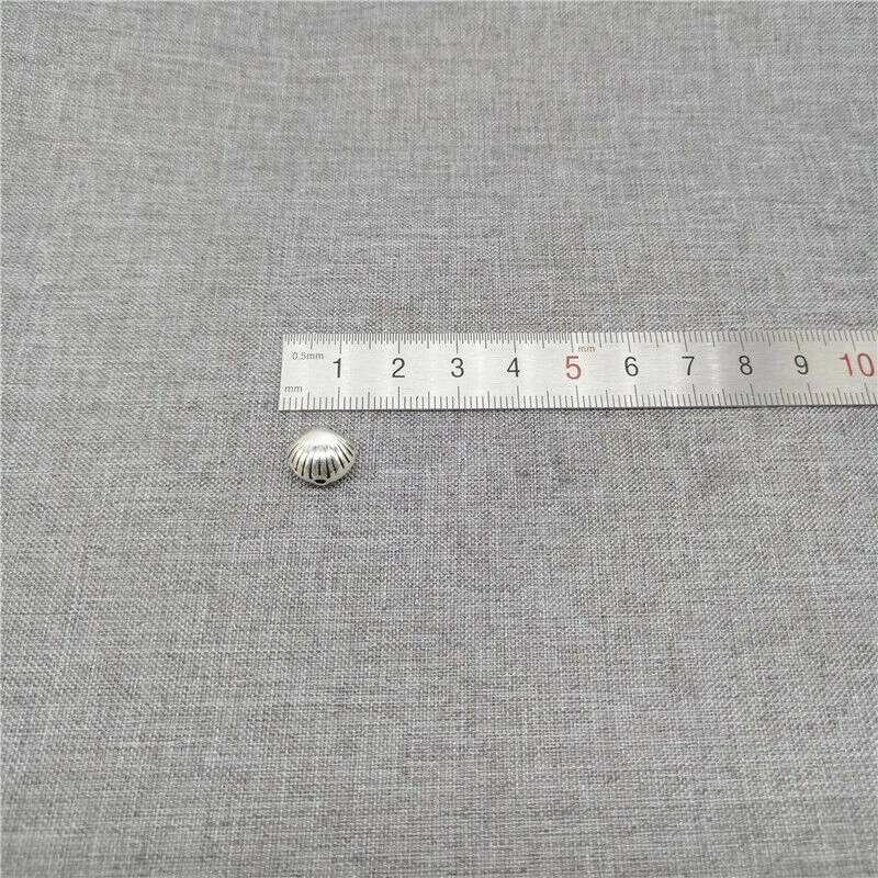 5 Stück 925 Sterling Silber Muschelperlen Muschel Strand Spacer für Armband - Bild 2 von 4