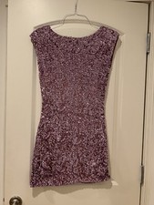 Alice & Olivia Pink Sequins Dress