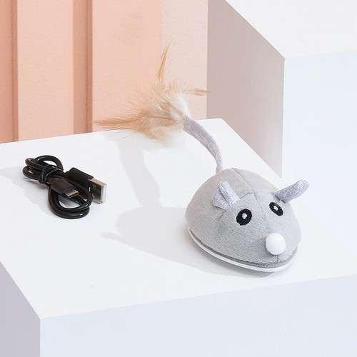 Pet Cat Toy Automatic Moving Mouse Stuffed Interactive Toys For Cats Kitten Play - Bild 12 von 12