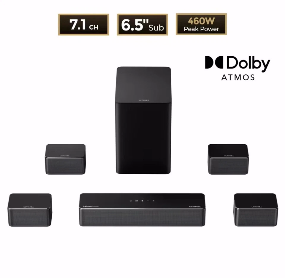Surround Ultimea Poseidon D80 Boom - Immagine 4 di 4