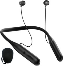 Wireless Bluetooth Neckband Headphones 100 Hours Long Playtime,Around the Neck B