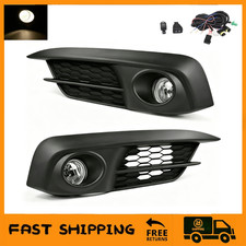 For 2016 2017 2018 Honda Civic Sedan Front Bumper Pair Fog Lights Lamps Wcover For 2016 2017 2018 Honda Civic Sedan Front Bumper Pair Fog Lights Lamps Wcover